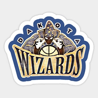 Dakota Wizards Basketball Sticker